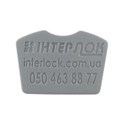 Вставка-лого цветная Mul-t-lock, INTERLOCK GREY (1000шт.) Вставка-лого цветная Mul-t-lock, INTERLOCK GREY (1000шт.)