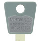 Вставка-лого_кольорова MUL-T-LOCK INTERLOCK GREY (1000шт.)