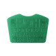 Вставка-лого_кольорова MUL-T-LOCK БРОНЬ GREEN (1000шт.)