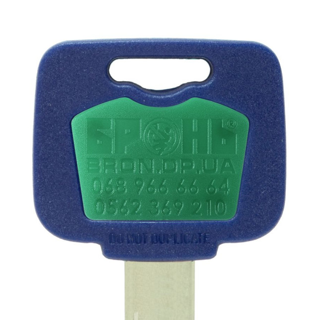 Вставка-лого_кольорова MUL-T-LOCK БРОНЬ GREEN (1000шт.)