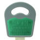 Вставка-лого_кольорова MUL-T-LOCK БРОНЬ GREEN (1000шт.)