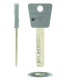 Ключ Mul-t-lock 7x7 1KEY 47мм Ключ Mul-t-lock 7x7 1KEY 47мм