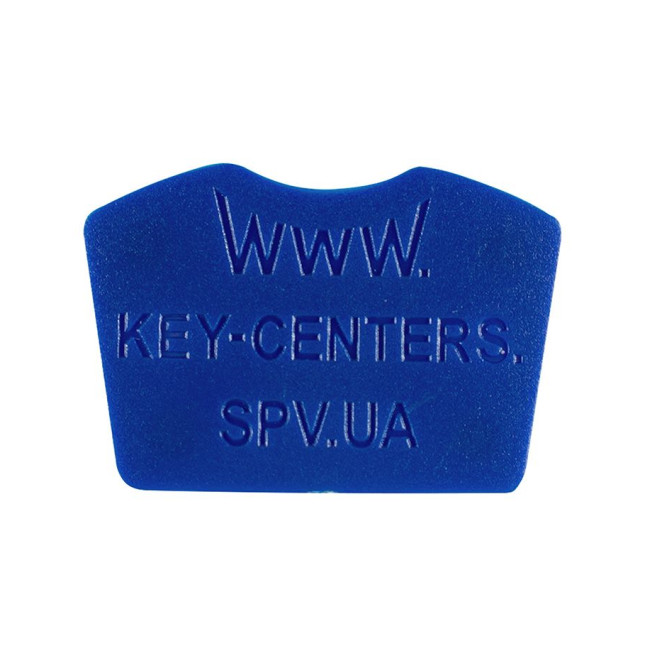 Вставка-лого_кольорова MUL-T-LOCK KEYCENTERS BLUE (50шт.)