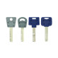 Вставка-лого_кольорова MUL-T-LOCK KEYCENTERS BLUE (50шт.)
