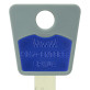 Вставка-лого_кольорова MUL-T-LOCK KEYCENTERS BLUE (50шт.)
