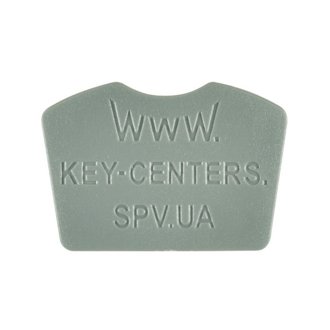 Вставка-лого_кольорова MUL-T-LOCK KEYCENTERS GREY (50шт.)