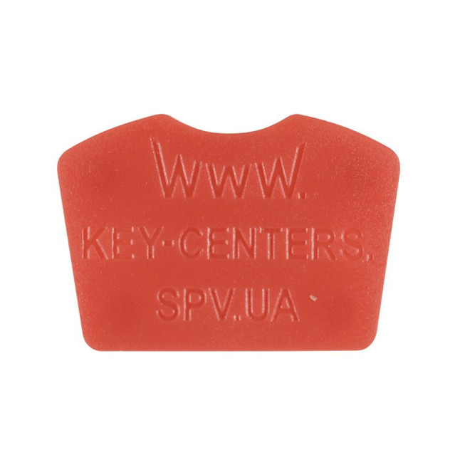 Вставка-лого_кольорова MUL-T-LOCK KEYCENTERS RED (50шт.)