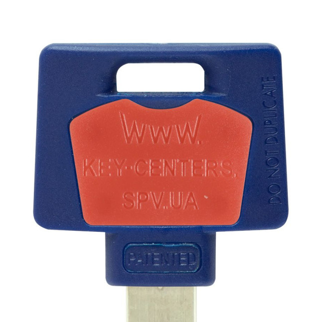 Вставка-лого_кольорова MUL-T-LOCK KEYCENTERS RED (50шт.)