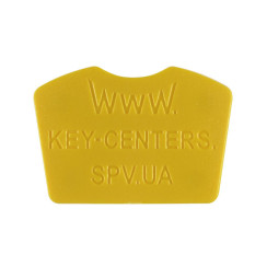 Вставка-лого цветная Mul-t-lock KEYCENTERS YELLOW (50шт.) Вставка-лого цветная Mul-t-lock KEYCENTERS YELLOW (50шт.)