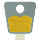 Вставка-лого_кольорова MUL-T-LOCK KEYCENTERS YELLOW (50шт.) Вставка-лого_кольорова MUL-T-LOCK KEYCENTERS YELLOW (50шт.)