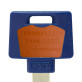 Вставка-лого_кольорова MUL-T-LOCK TERMOPLAST+ ORANGE (50шт.) Вставка-лого_кольорова MUL-T-LOCK TERMOPLAST+ ORANGE (50шт.)