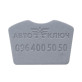 Вставка-лого_кольорова MUL-T-LOCK АВТО_КЛЮЧ GREY (1000шт.)