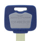 Вставка-лого_кольорова MUL-T-LOCK АВТО_КЛЮЧ GREY (1000шт.)