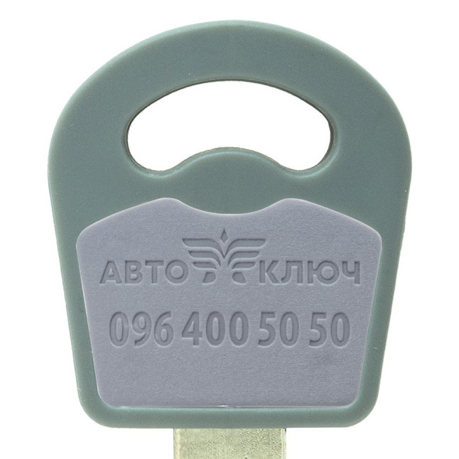 Вставка-лого_кольорова MUL-T-LOCK АВТО_КЛЮЧ GREY (1000шт.)