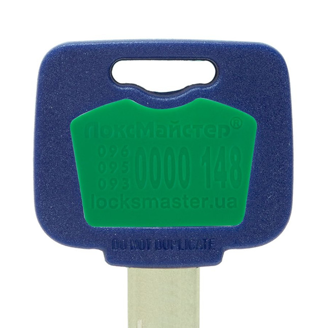 Вставка-лого_кольорова MUL-T-LOCK ЛОКСМАЙСТЕР GREEN (50шт.)