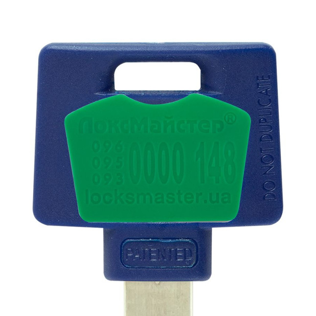 Вставка-лого_кольорова MUL-T-LOCK ЛОКСМАЙСТЕР GREEN (50шт.)