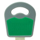 Вставка-лого_кольорова MUL-T-LOCK ЛОКСМАЙСТЕР GREEN (50шт.)