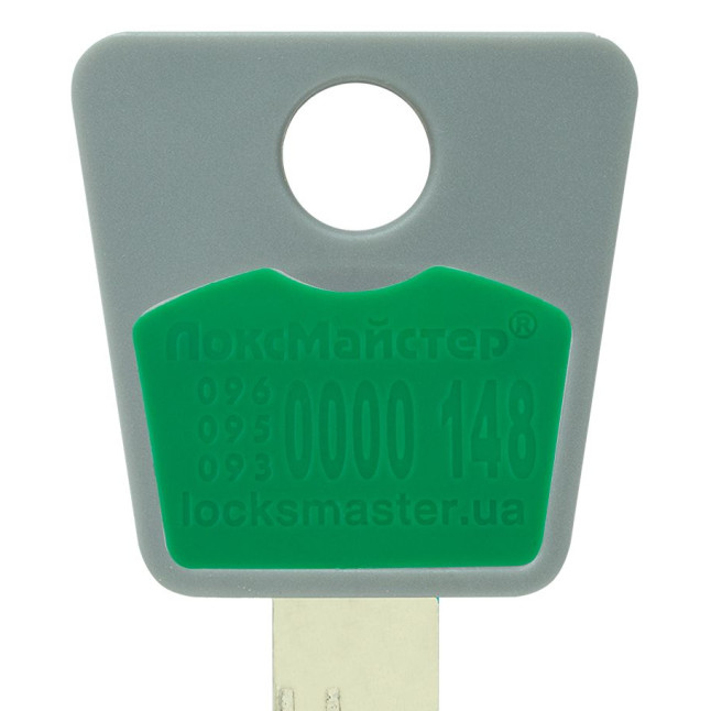 Вставка-лого_кольорова MUL-T-LOCK ЛОКСМАЙСТЕР GREEN (50шт.)