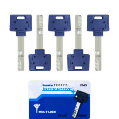 Комплект_ключів MUL-T-LOCK *INTERACTIVE+ 5KEY_47mm+CARD Комплект_ключів MUL-T-LOCK *INTERACTIVE+ 5KEY_47mm+CARD