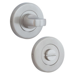 Щиток ROSTEX ES52 WC ROUND нерж.сталь мат 38-52мм накладные NEREZ MAT комплект