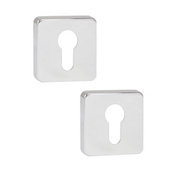 Щиток ROSTEX DESIGN H53 PZ SQUARE Хром_полірований 38-52мм накладне NEREZ_POLISHED Комплект