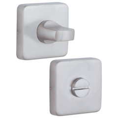 Щиток ROSTEX DESIGN H53 WC SQUARE нерж.сталь мат 38-52мм накладные NEREZ MAT комплект