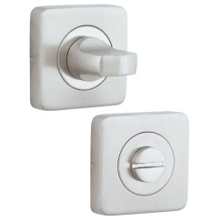 Щиток ROSTEX H50 WC SQUARE нерж.сталь мат 38-52мм накладные NEREZ MAT комплект