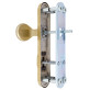 Фурнитура защитная ROSTEX *SOLID-PRO+ F fix-mov DIN PLATE 85мм нерж.сталь мат титан PVD 13мм 56-70мм 4клас Slza/Solid NEREZ MAT TI комплект