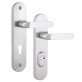 Фурнитура защитная ROSTEX *SOLID-PRO+ F mov-mov DIN PLATE 85мм нерж.сталь мат 13мм 56-70мм 4клас Solid NEREZ MAT комплект