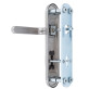 Фурнитура защитная ROSTEX *SOLID-PRO+ F mov-mov DIN PLATE 90мм нерж.сталь мат 13мм 56-70мм 4клас Solid NEREZ MAT комплект