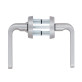 Фурнитура защитная ROSTEX *SOLID-PRO+ F mov-mov DIN PLATE 90мм нерж.сталь мат 13мм 56-70мм 4клас Solid NEREZ MAT комплект