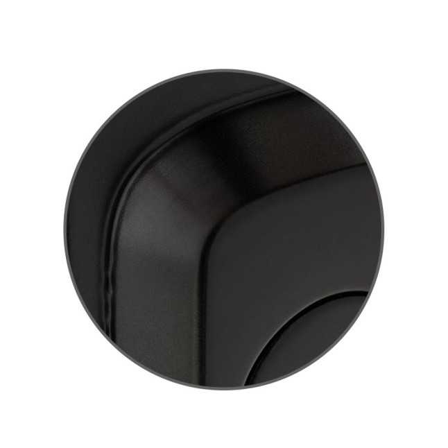 Фурнітура захисна ROSTEX *ASTRA R mov-mov DIN PLATE 90мм Фарба_чорна 22мм 38-55мм 3клас Astra BLACK_MAT Комплект