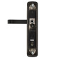 Фурнитура защитная ROSTEX *ASTRA R mov-mov DIN PLATE 85мм краска черная 22мм 38-55мм 3клас Astra BLACK MAT комплект