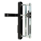 Фурнитура защитная ROSTEX *ASTRA R mov-mov DIN PLATE 85мм краска черная 22мм 38-55мм 3клас Astra BLACK MAT комплект