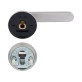 Фурнитура защитная ROSTEX *ROTONDUM R/S mov-mov DIN ROUND нерж.сталь мат 23мм 38-45мм 3клас Solid NEREZ MAT комплект EXTRA, крепления ручки накладные
