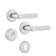 Фурнитура защитная ROSTEX *ROTONDUM R/S mov-mov DIN ROUND нерж.сталь мат 23мм 38-45мм 3клас Solid NEREZ MAT комплект, крепления ручки накладные