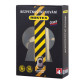 Фурнитура защитная ROSTEX *SOLID-PRO F fix-mov DIN PLATE 90мм нерж.сталь мат титан PVD 13мм 38-52мм 3клас Slza/Solid NEREZ MAT TI комплект