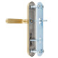 Фурнітура захисна ROSTEX *SOLID-PRO F mov-mov DIN PLATE 90мм Нерж.сталь_мат_титан_PVD 13мм 38-52мм 3клас Solid NEREZ_MAT_TI Комплект