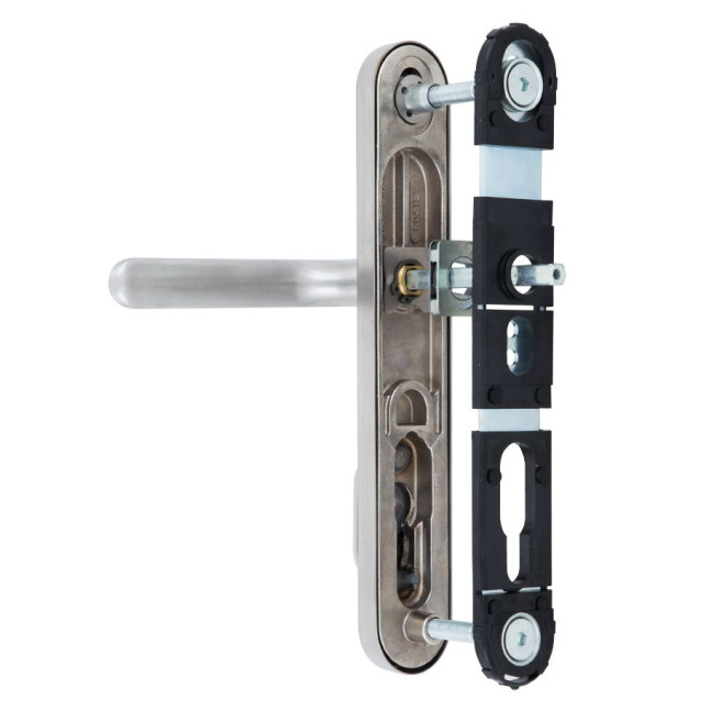 Фурнитура защитная Rostex Exсlusive RX-40 mov-mov DIN Plate 85мм нерж.сталь мат 22мм 40-50мм 3клас Exlcusive NEREZ MAT комплект