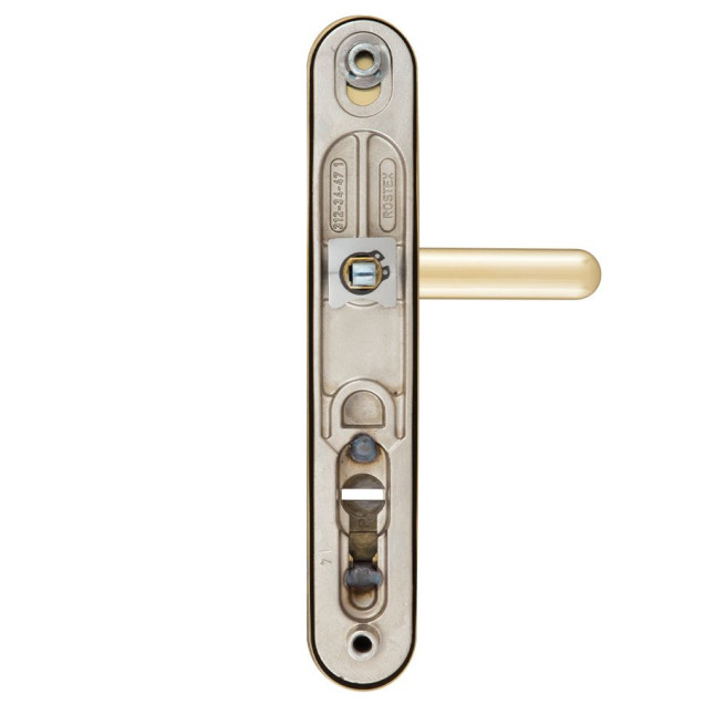 Фурнитура защитная ROSTEX EXСLUSIVE RX-40 mov-mov DIN PLATE 90мм титан PVD 22мм 40-50мм 3клас Exlcusive TI комплект