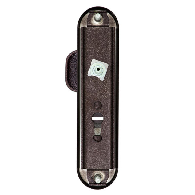 Фурнитура защитная ROSTEX UNIVERSAL R fix-mov DIN PLATE 85мм краска коричневая антик 22мм 71-85мм 3клас Ovalne/Baryt BROWN комплект
