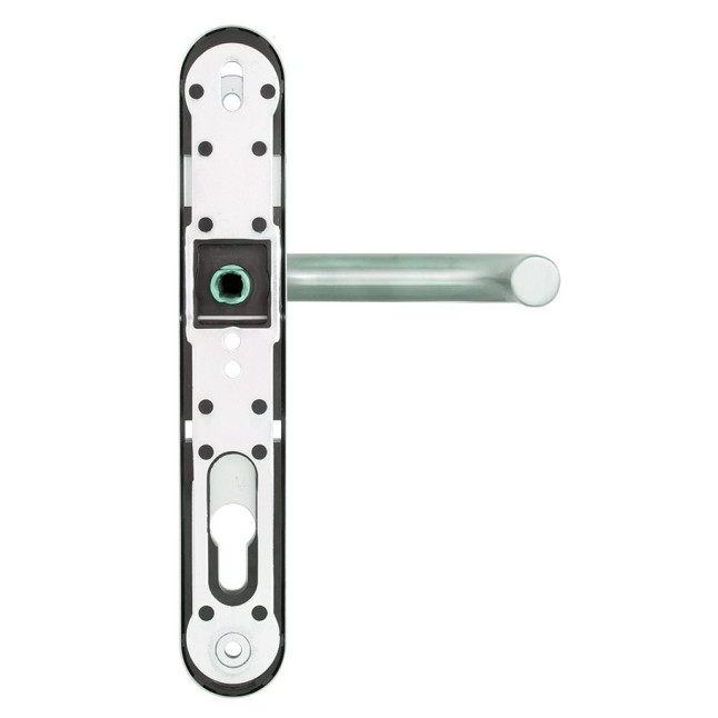 Фурнитура защитная ROSTEX BRAVO RX-40 mov-mov DIN PLATE 92мм нерж.сталь мат 22мм 76-85мм 2клас Bravo NEREZ MAT комплект