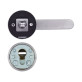 Фурнитура защитная Rostex *ROTONDUM R/S mov-mov DIN ROUND нерж.сталь мат 23мм 38-45мм 3клас Solid NEREZ MAT комплект