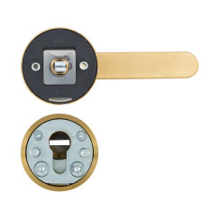 Фурнитура защитная Rostex *ROTONDUM R/S mov-mov DIN ROUND нерж.сталь мат титан PVD 23мм 38-45мм 3клас Solid NEREZ MAT TI комплект