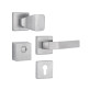 Фурнитура защитная Rostex *QUADRUM R/H fix-mov DIN SQUARE нерж.сталь мат 23мм 38-45мм 3клас Hranate/Treviso NEREZ MAT комплект