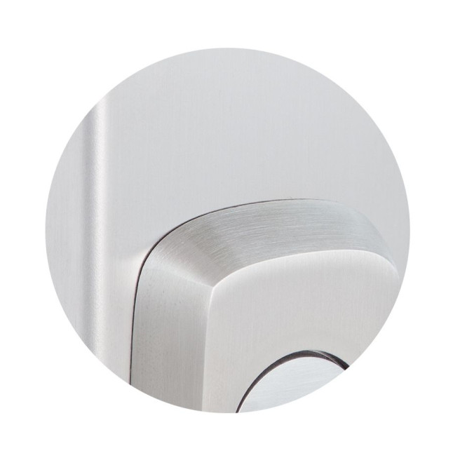 Фурнитура защитная ROSTEX *ASTRA R fix-mov DIN PLATE 85мм нерж.сталь мат 22мм 38-55мм 3клас Hranate/Astra NEREZ MAT комплект
