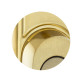 Фурнитура защитная Rostex DECOR R fix-mov DIN Plate 90мм титан PVD мат 23мм 40-45мм 4клас Ovalne/Baryt TI MAT комплект