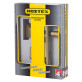 Фурнитура защитная Rostex DECOR R fix-mov DIN Plate 72мм титан PVD сатин 23мм 40-45мм 4клас Ovalne/Baryt TI SAT комплект