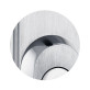 Фурнитура защитная Rostex OZDOBNA R fix-mov DIN Plate 90мм хром мат 22мм 40-45мм 3клас Ovalne/Ozdobna CR MAT комплект, права