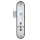 Фурнитура защитная ROSTEX UNIVERSAL R fix-mov DIN PLATE 85мм нерж.сталь мат 22мм 38-55мм 3клас Ovalne/Baryt NEREZ MAT комплект